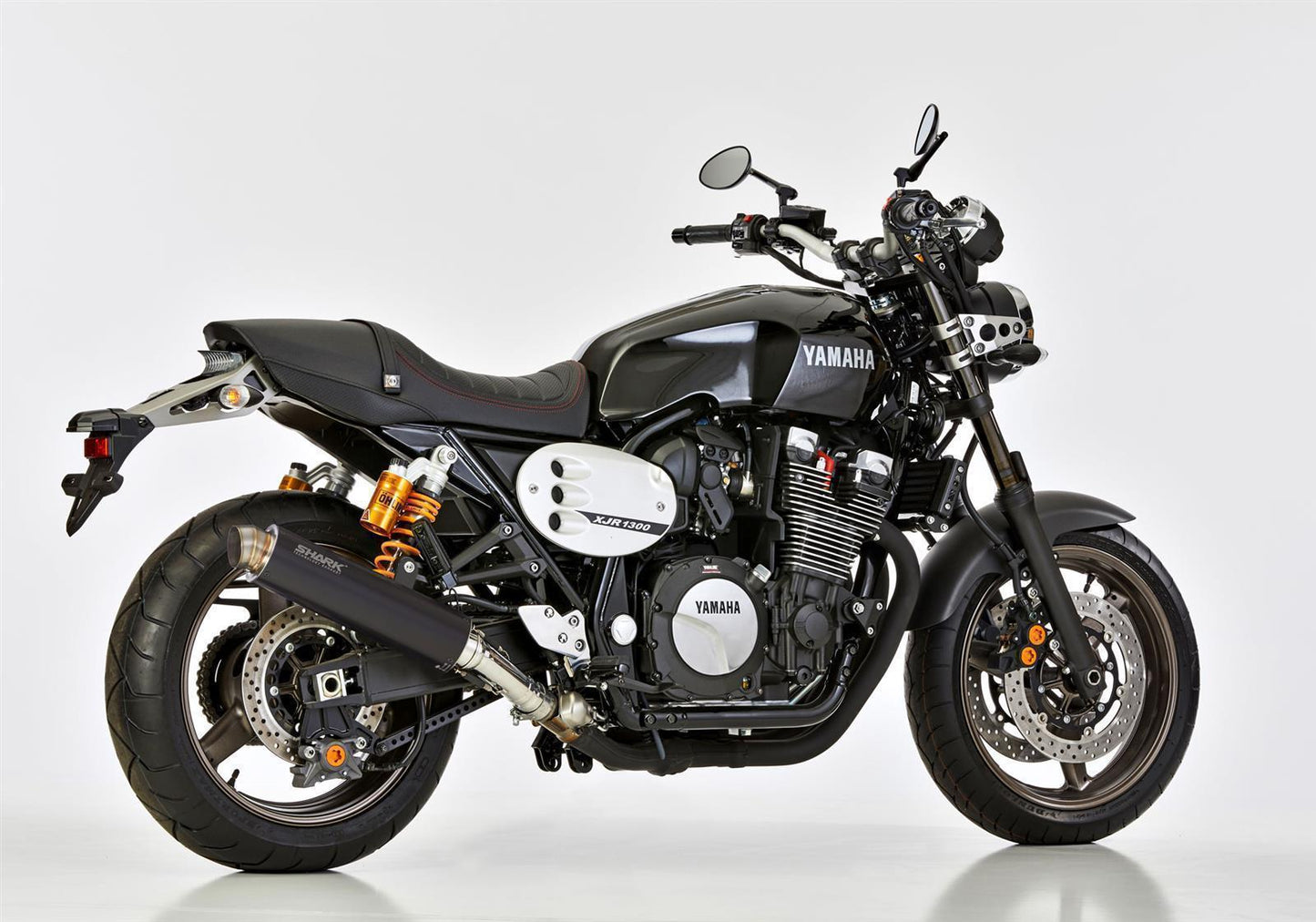 SHARK SRC 4 Auspuff passend für Yamaha XJR1300 2007-2016 - Kama Bike Parts