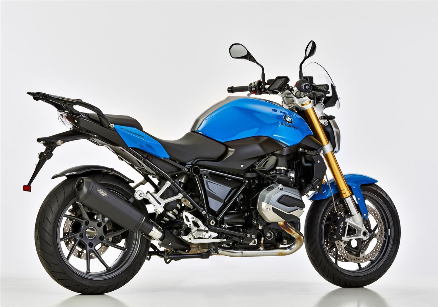 SHARK DSX-10 Auspuff passend für BMW R 1250 RS 2019-2024 - Kama Bike Parts