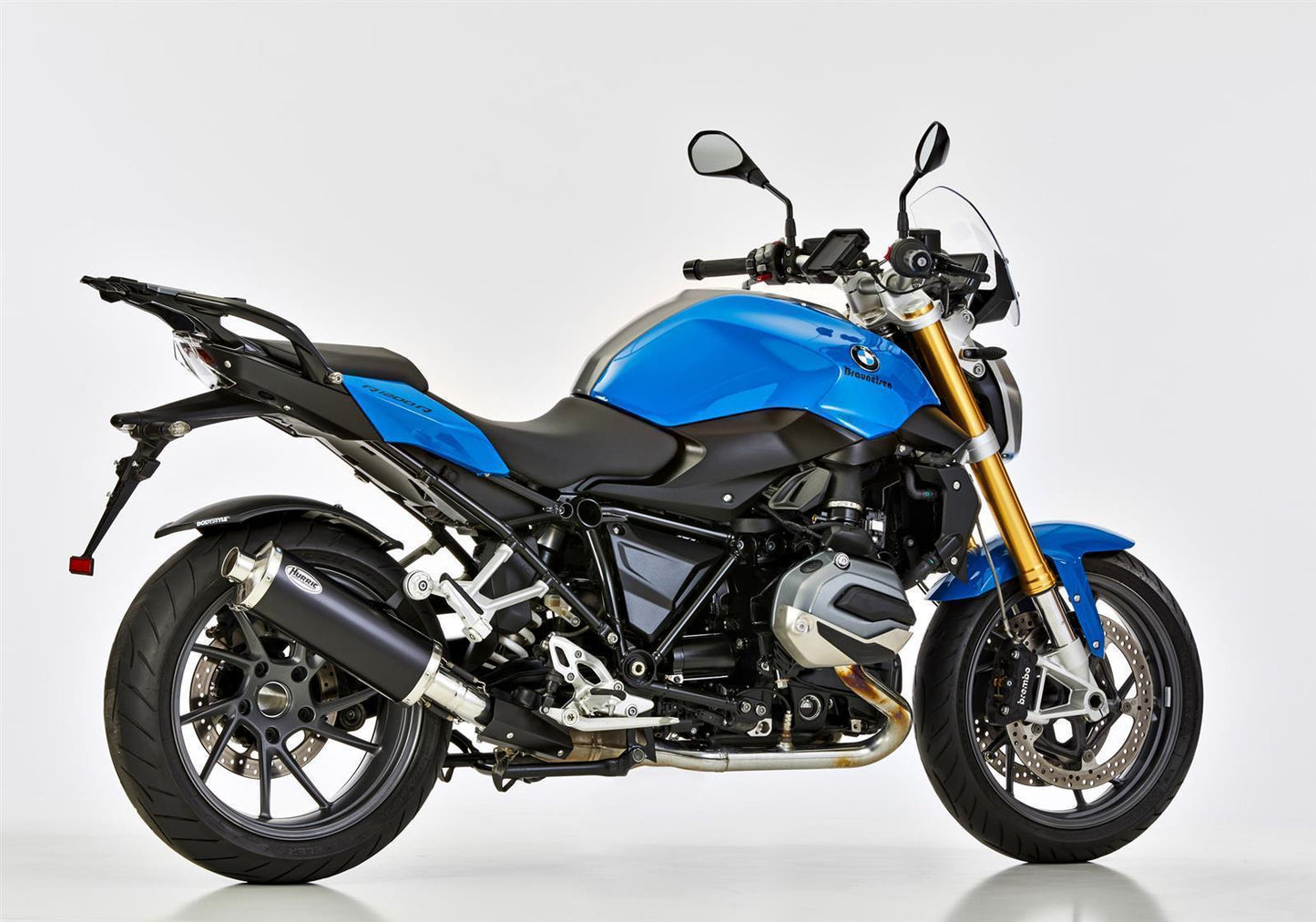 HURRIC Rac 1 Auspuff passend für BMW R 1200 R 2015-2016 - Kama Bike Parts