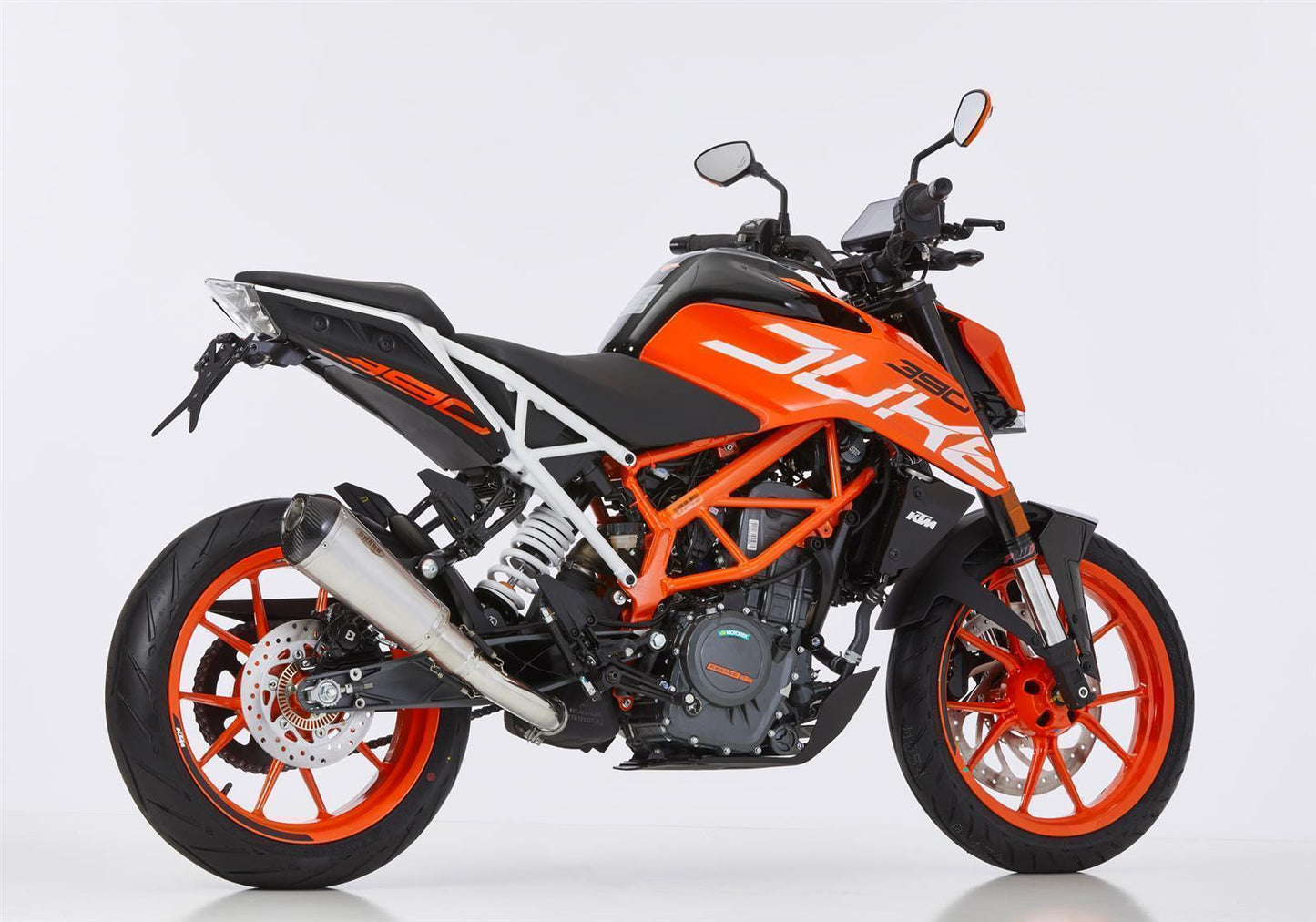 SHARK DSX-7 Auspuff Super Short passend für KTM 390 Duke 2017-2020 - Kama Bike Parts