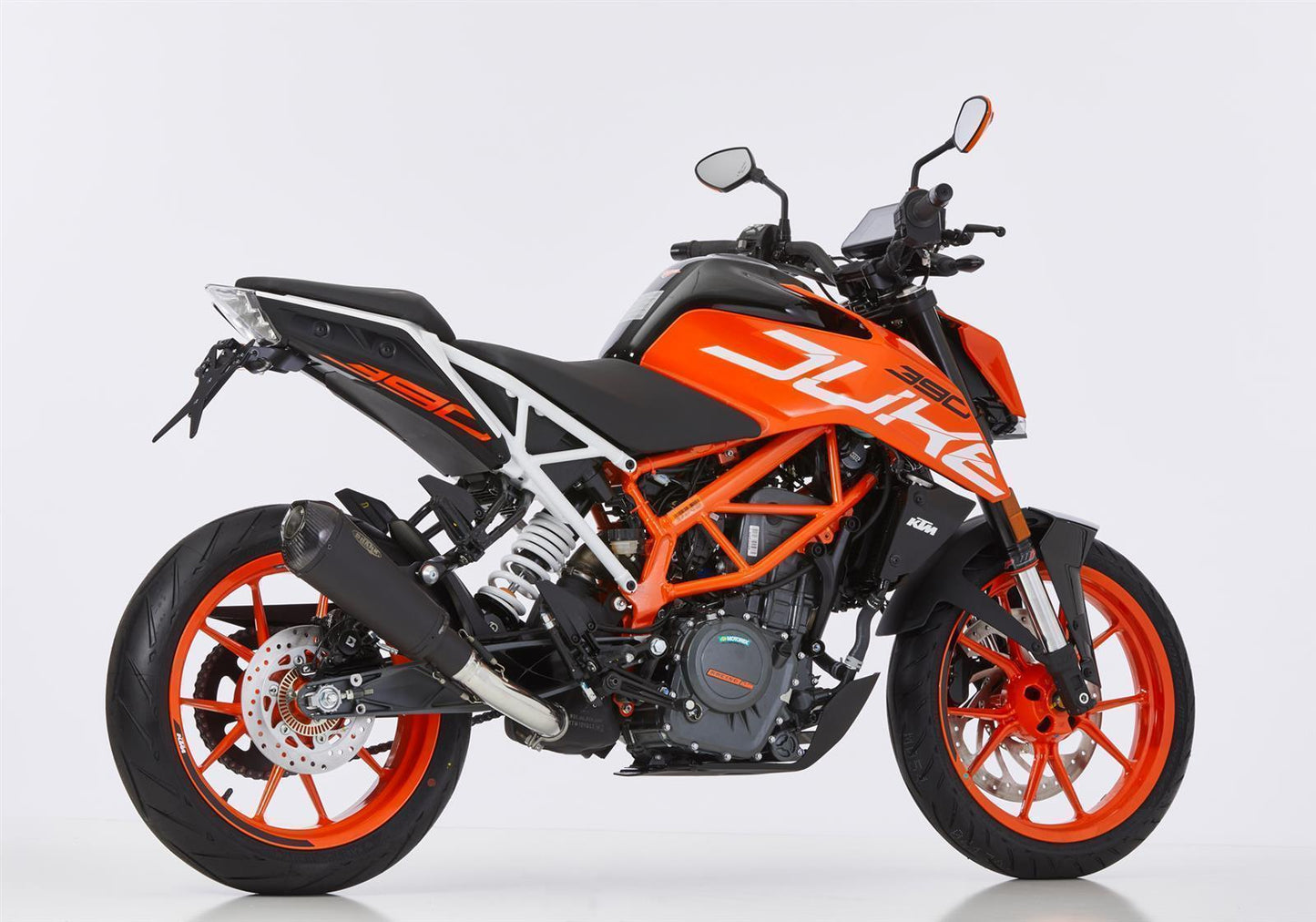 SHARK DSX-7 Auspuff Super Short passend für KTM RC 390 2022-2024 - Kama Bike Parts