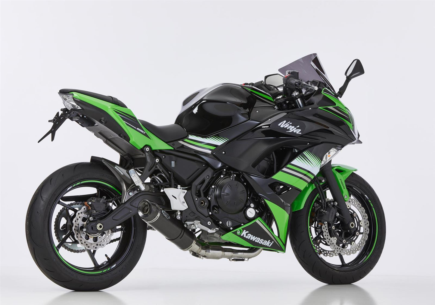 SHARK Street GP Auspuff Komplettanlage passend für Kawasaki Z650 RS 2022-2023 - Kama Bike Parts
