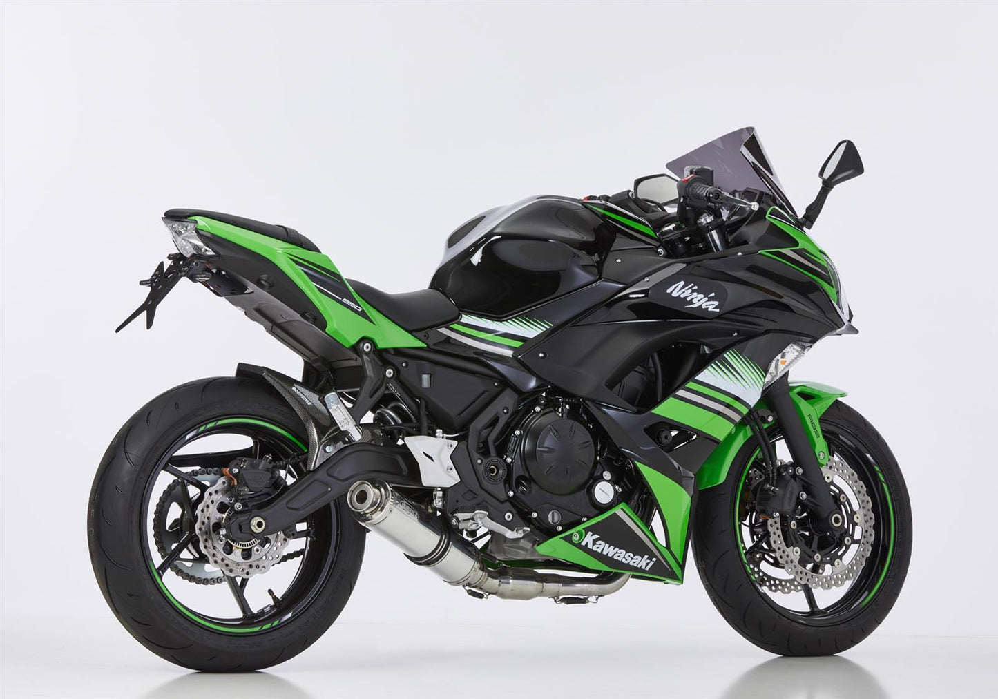 HURRIC Supersport Auspuff Komplettanlage passend für Kawasaki Z650 RS 2022-2023 - Kama Bike Parts