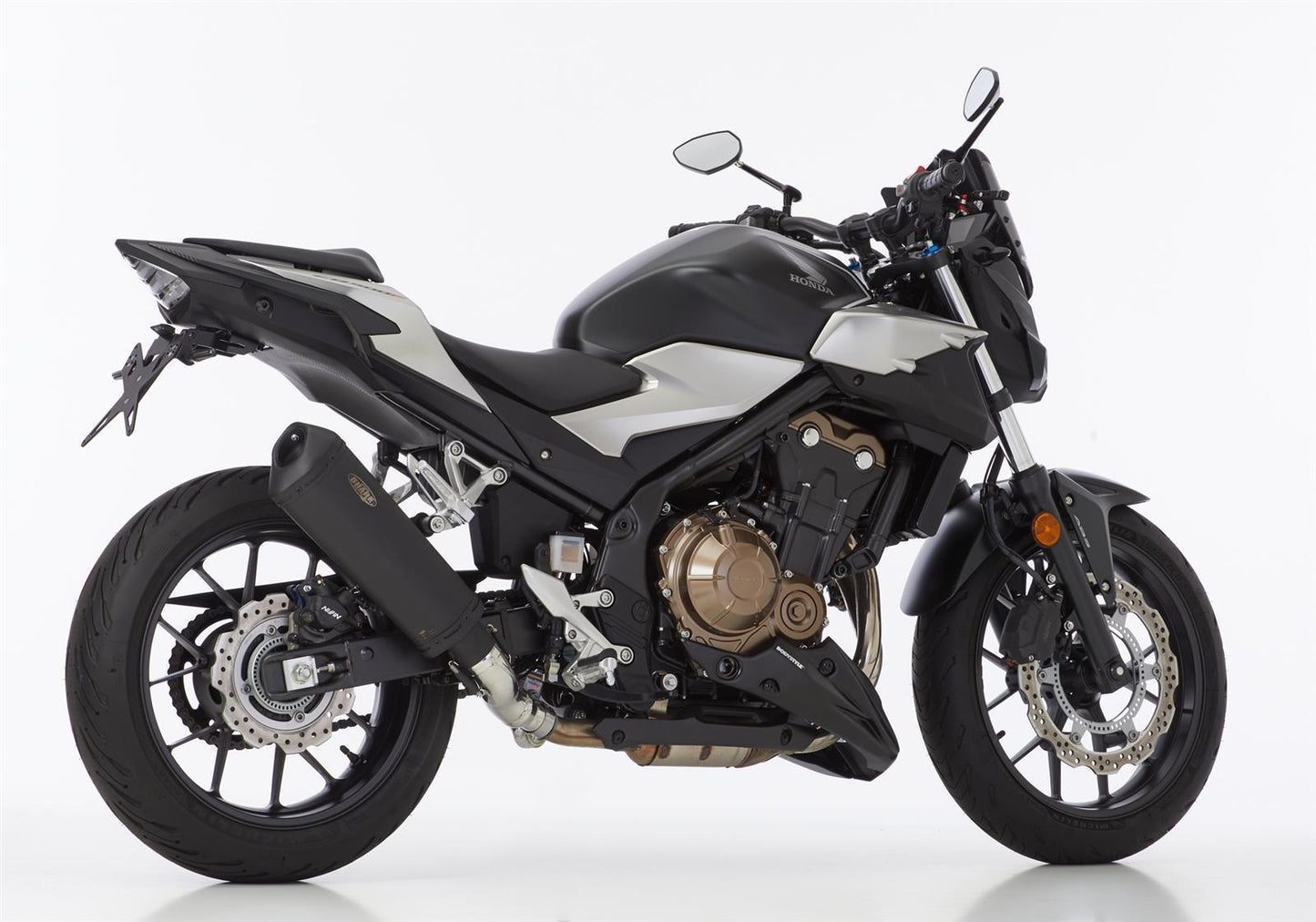 SHARK DSX-10 Auspuff passend für Honda CBR500R 2017-2018 - Kama Bike Parts