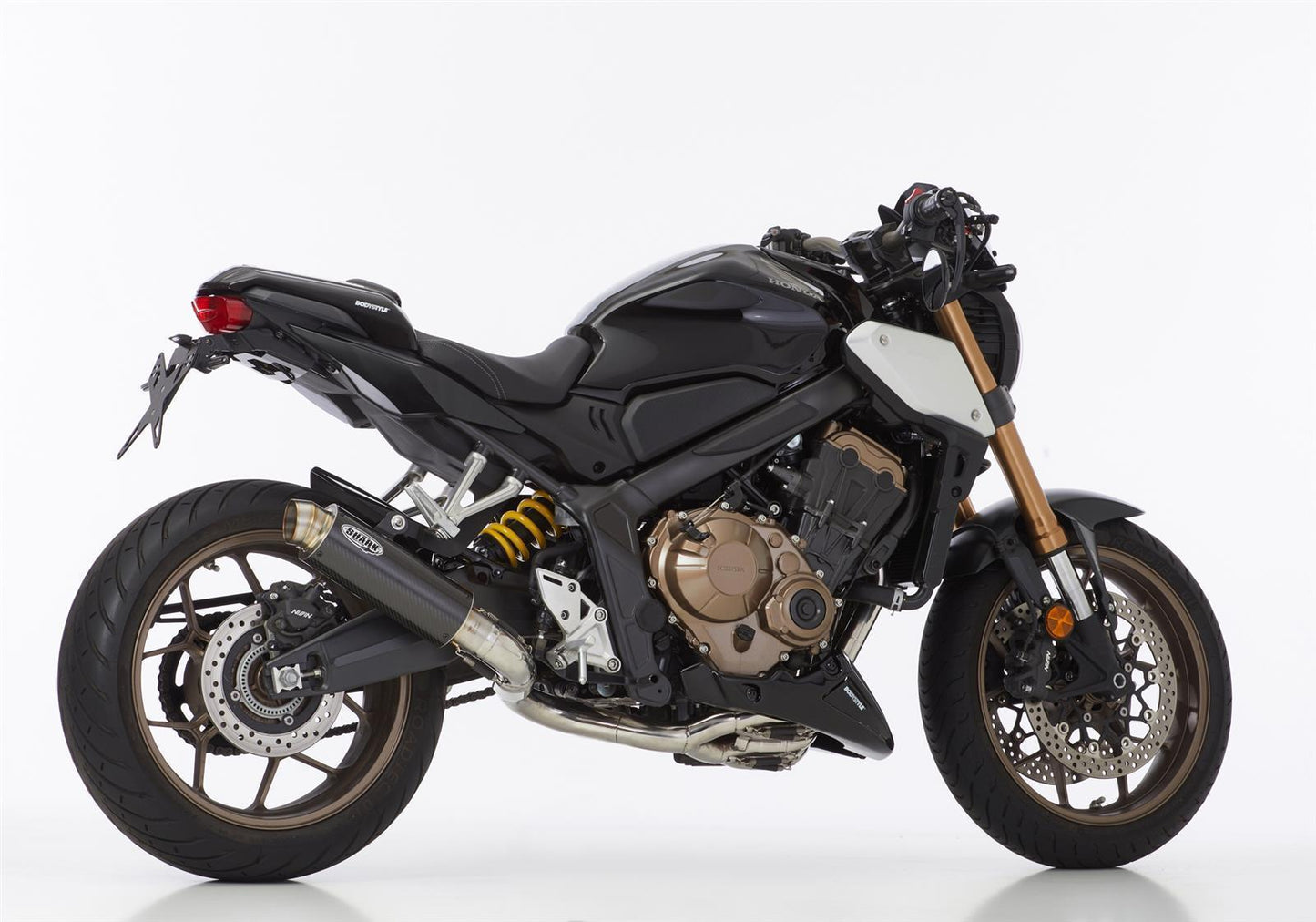 SHARK SRC 4 Auspuff Komplettanlage passend für Honda CBR650F 2017-2018 - Kama Bike Parts