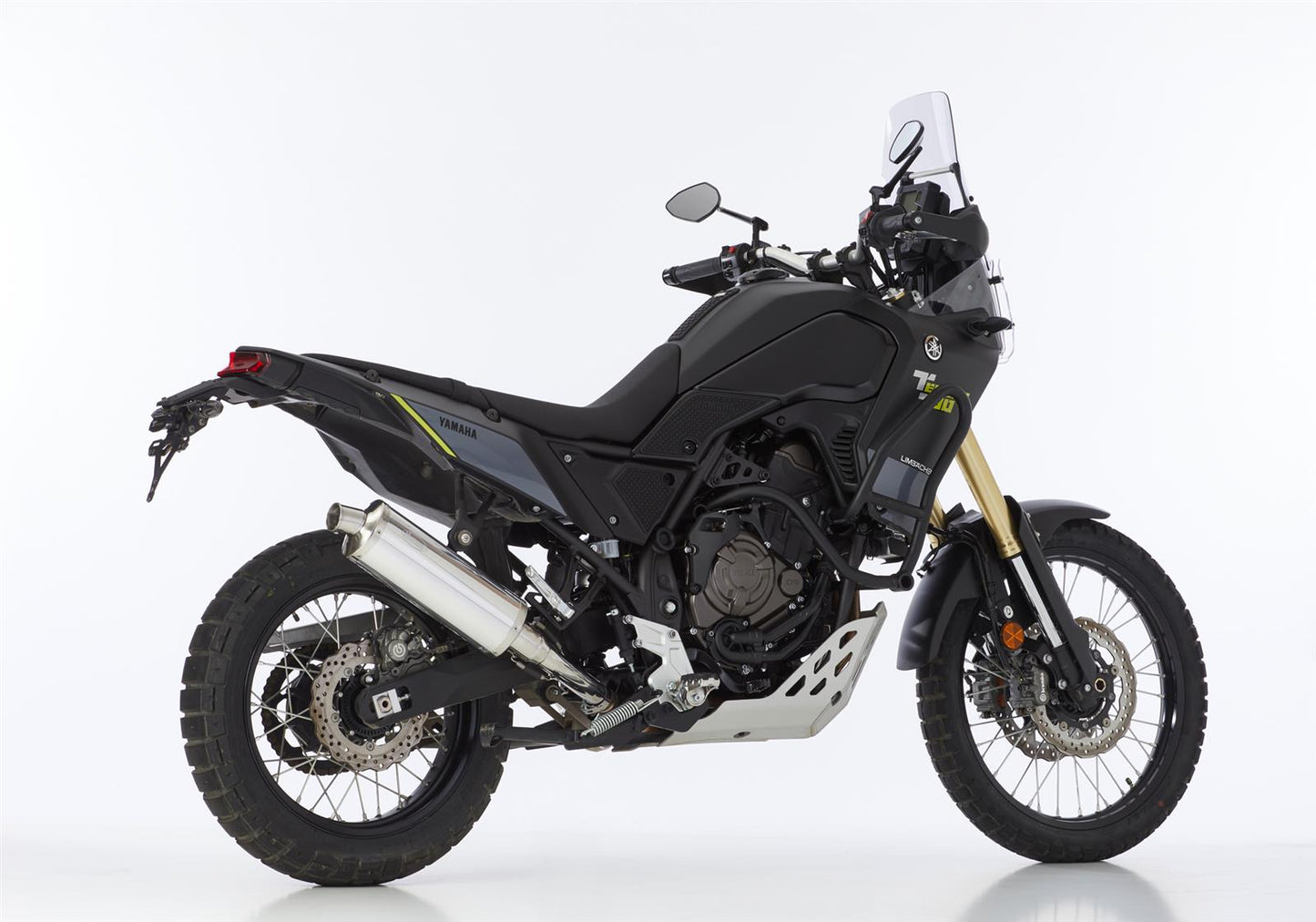 HURRIC Rac 1 Auspuff passend für Yamaha Ténéré 700 2019-2024 - Kama Bike Parts
