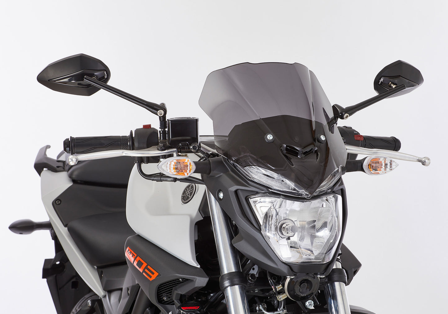 ERMAX Naked-Bike-Scheibe passend für YAMAHA MT-03 2016-2019 - Kama Bike Parts