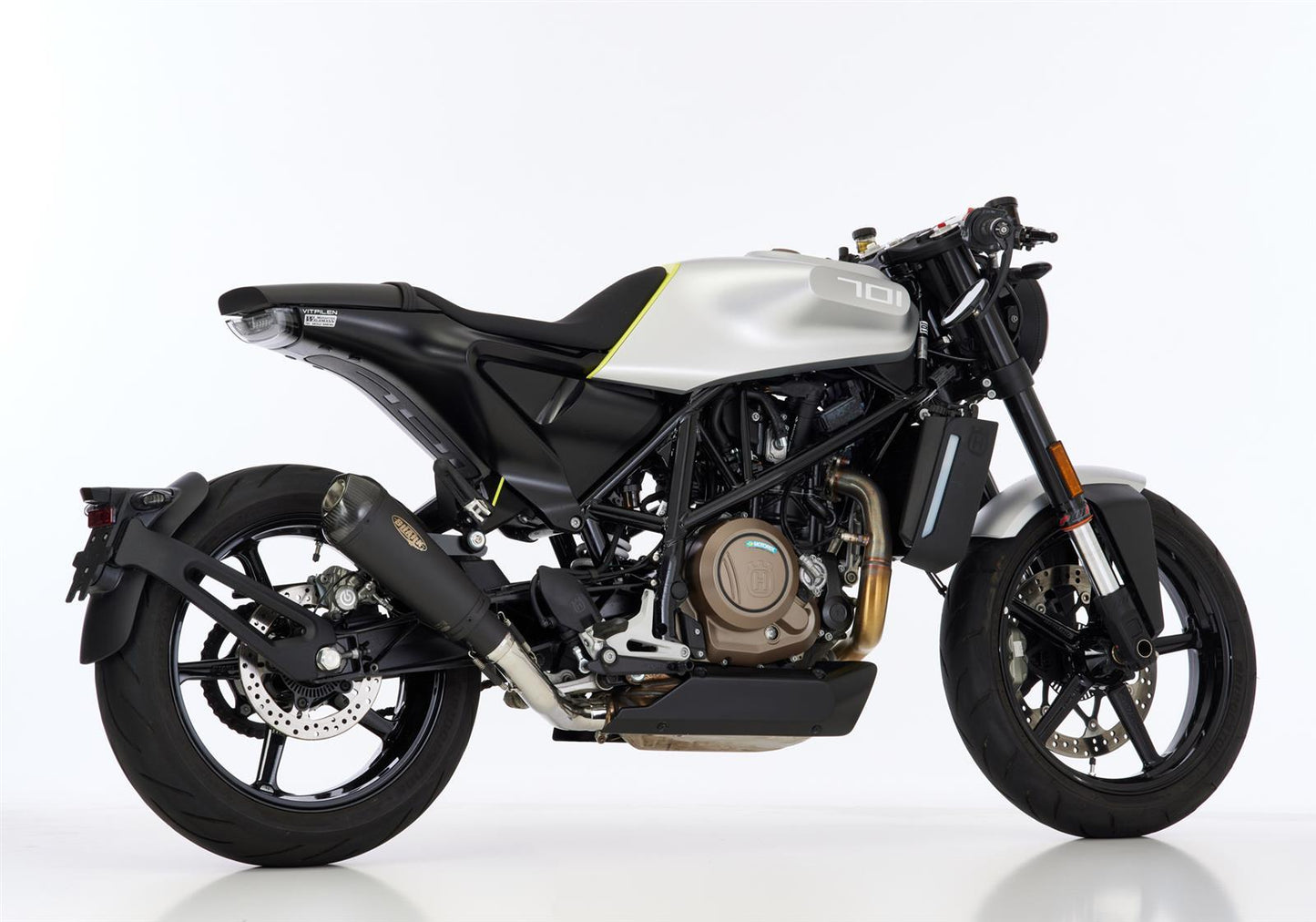 SHARK DSX-7 Auspuff Super Short passend für Husqvarna Vitpilen 701 2018-2020 - Kama Bike Parts