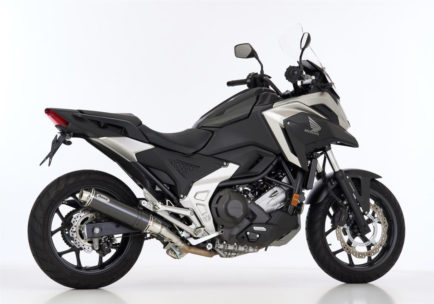 HURRIC Supersport Auspuff passend für Honda NC750X 2016-2024 - Kama Bike Parts