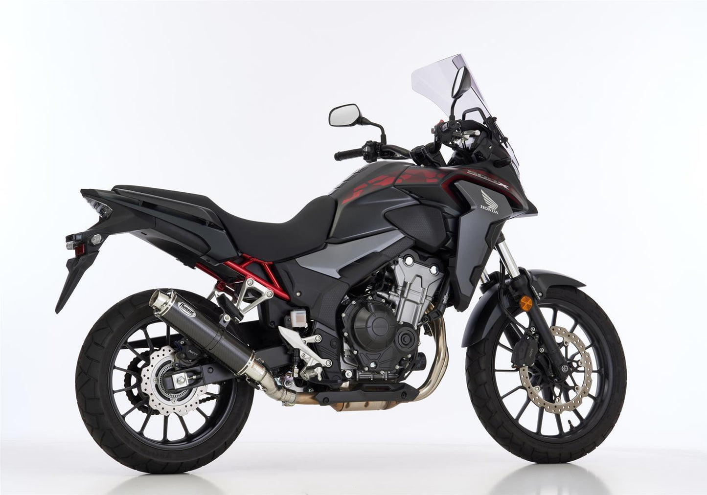 HURRIC Supersport Auspuff passend für Honda CBR500R 2017-2018 - Kama Bike Parts