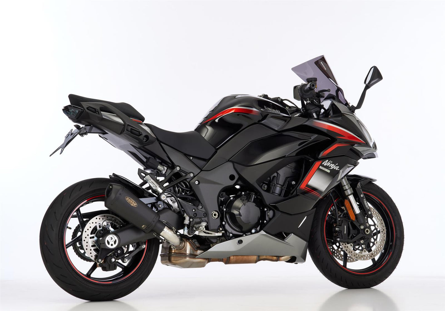 SHARK DSX-10 Auspuff Super Short passend für Kawasaki Ninja 1000 SX 2020-2024 - Kama Bike Parts