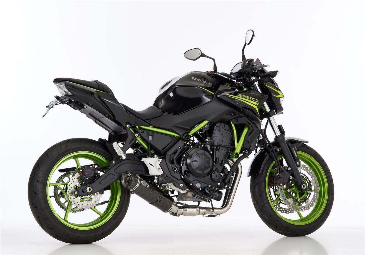 SHARK Street GP Auspuff Komplettanlage passend für Kawasaki Z650 RS 2022-2023 - Kama Bike Parts