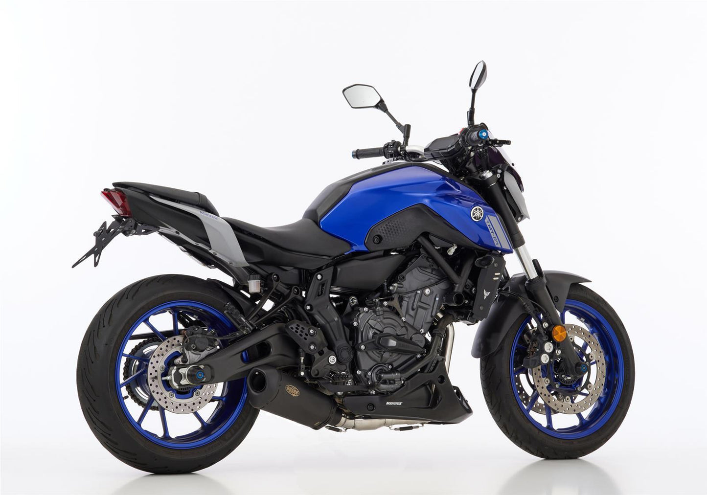 SHARK DSX-10 Auspuff Komplettanlage passend für Yamaha Tracer 7/GT 2020-2024 - Kama Bike Parts