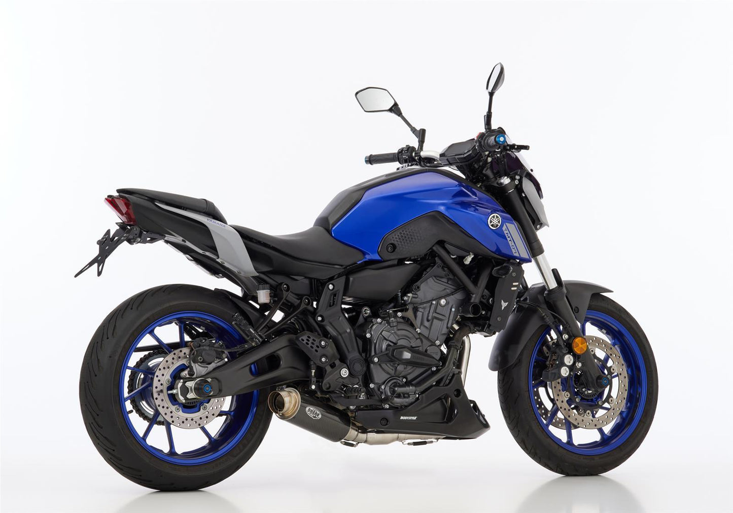 SHARK SRC 4 Auspuff passend für Yamaha Tracer 7/GT 2020-2024 - Kama Bike Parts