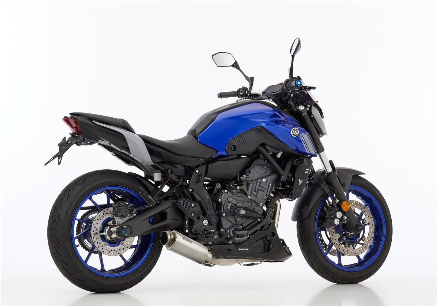 SHARK SRC 4 Auspuff passend für Yamaha Tracer 7/GT 2020-2024 - Kama Bike Parts