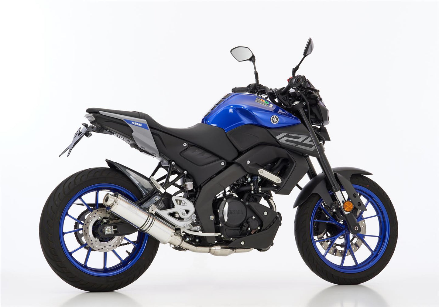 HURRIC Supersport Auspuff passend für Yamaha MT-125 2021-2024 - Kama Bike Parts