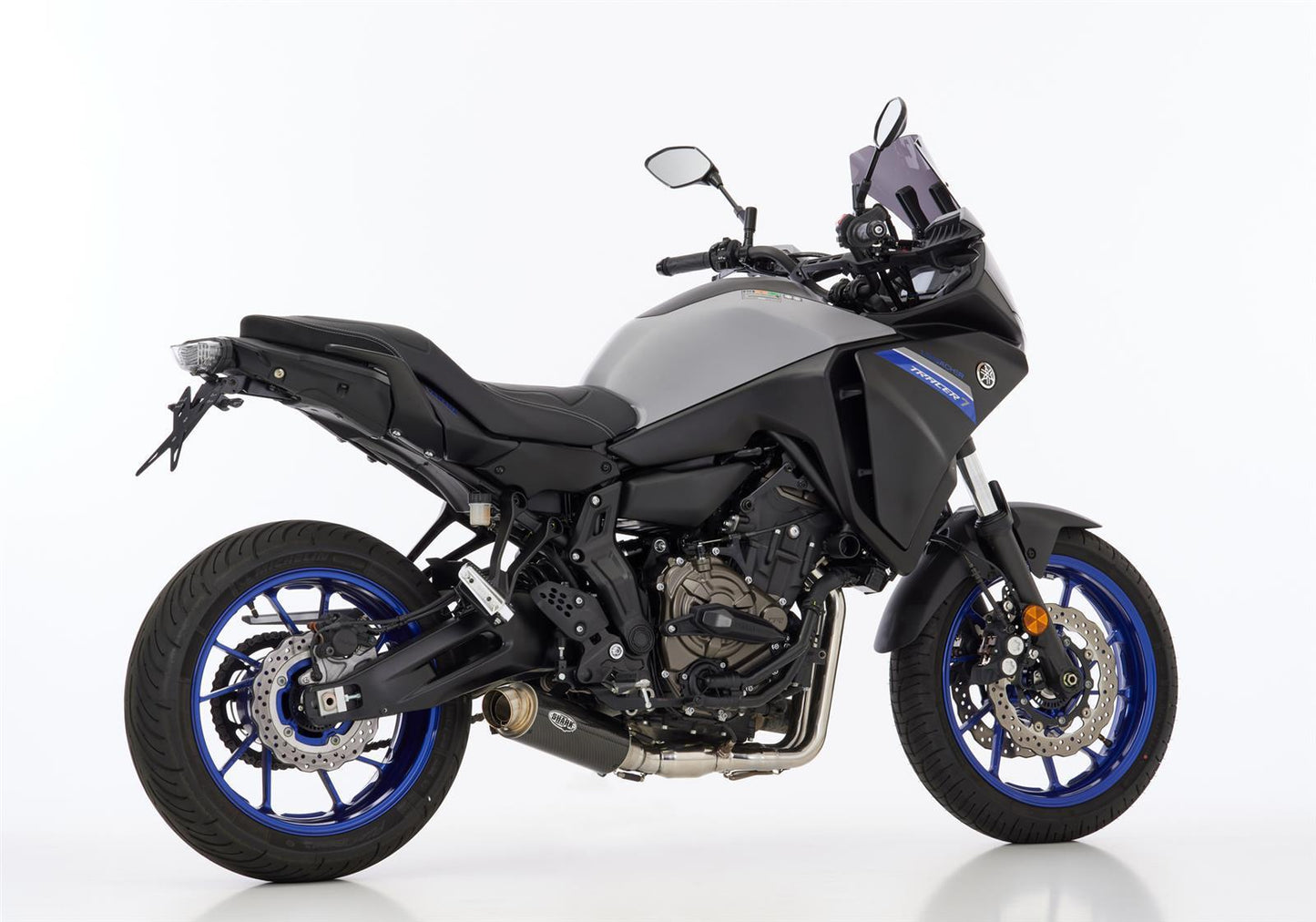 SHARK SRC 4 Auspuff passend für Yamaha Tracer 7/GT 2020-2024 - Kama Bike Parts