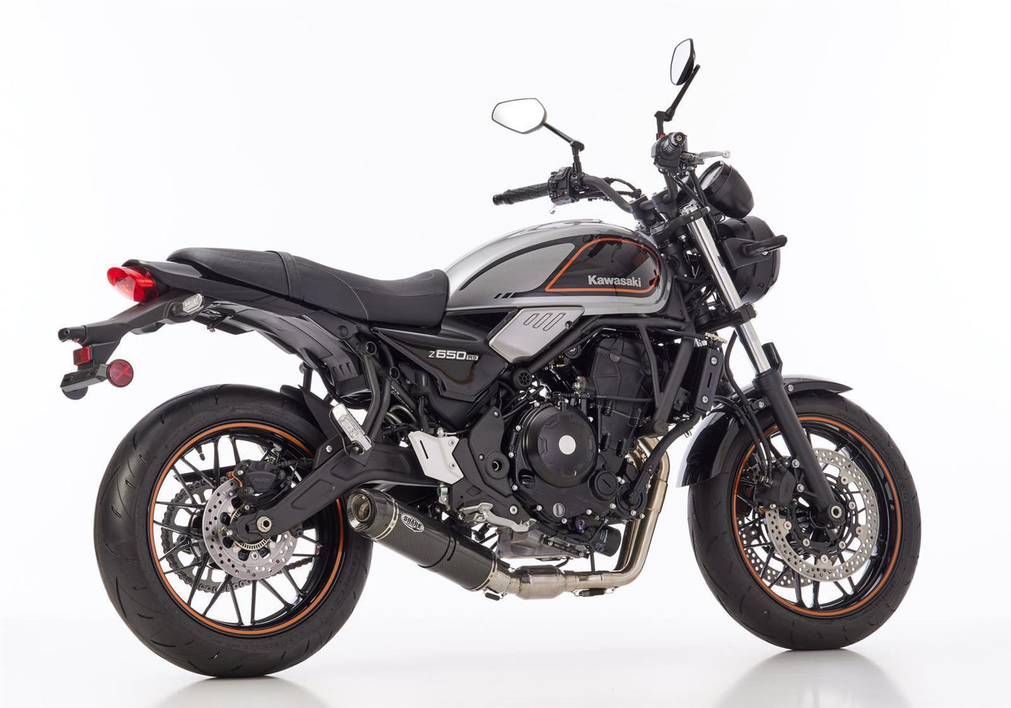 SHARK Street GP Auspuff Komplettanlage passend für Kawasaki Z650 RS 2022-2023 - Kama Bike Parts