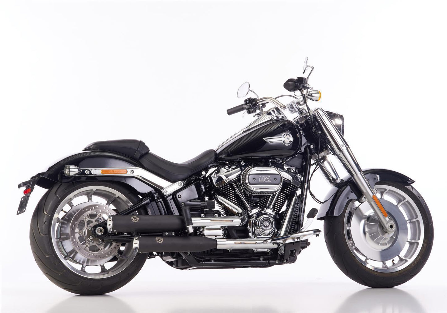 FALCON Auspuff passend für Harley Davidson SOFTAIL Low Rider S 114 2021-2021 - Kama Bike Parts
