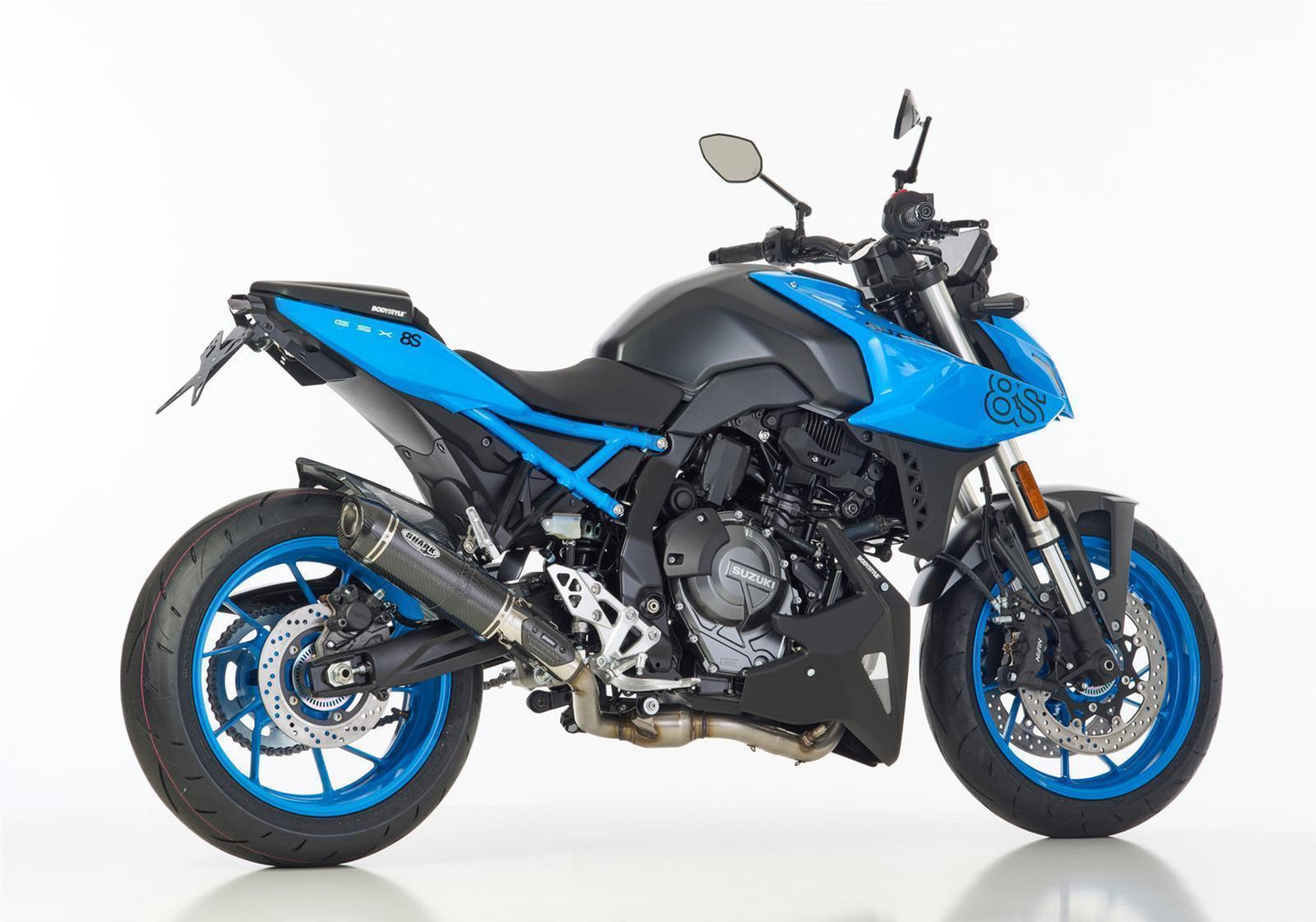 SHARK Street GP Auspuff passend für SUZUKI GSX-8R 2024-2024 - Kama Bike Parts