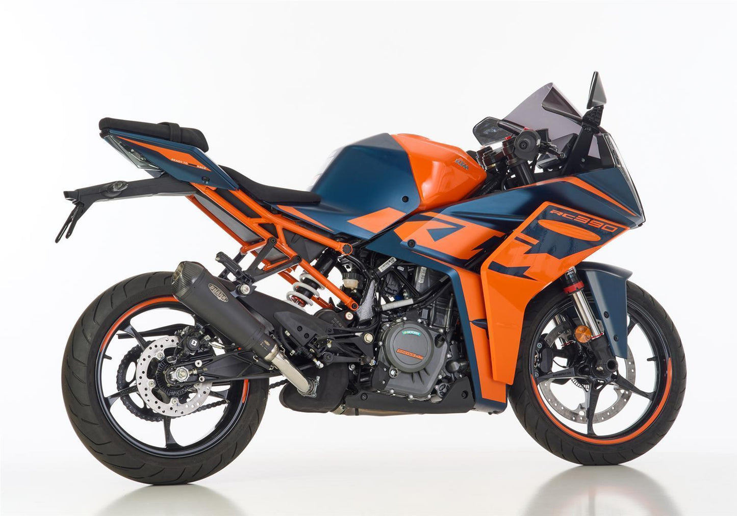 SHARK DSX-7 Auspuff Super Short passend für KTM RC 390 2022-2024 - Kama Bike Parts