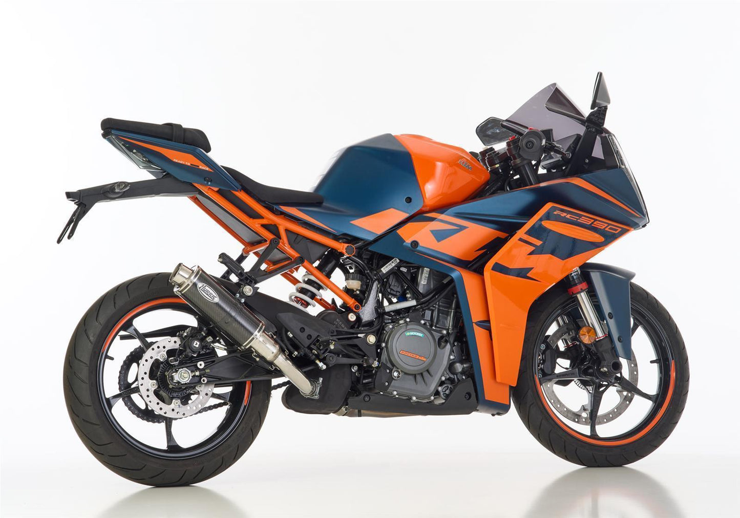 HURRIC Supersport Auspuff Super Short passend für KTM RC 390 2022-2024 - Kama Bike Parts