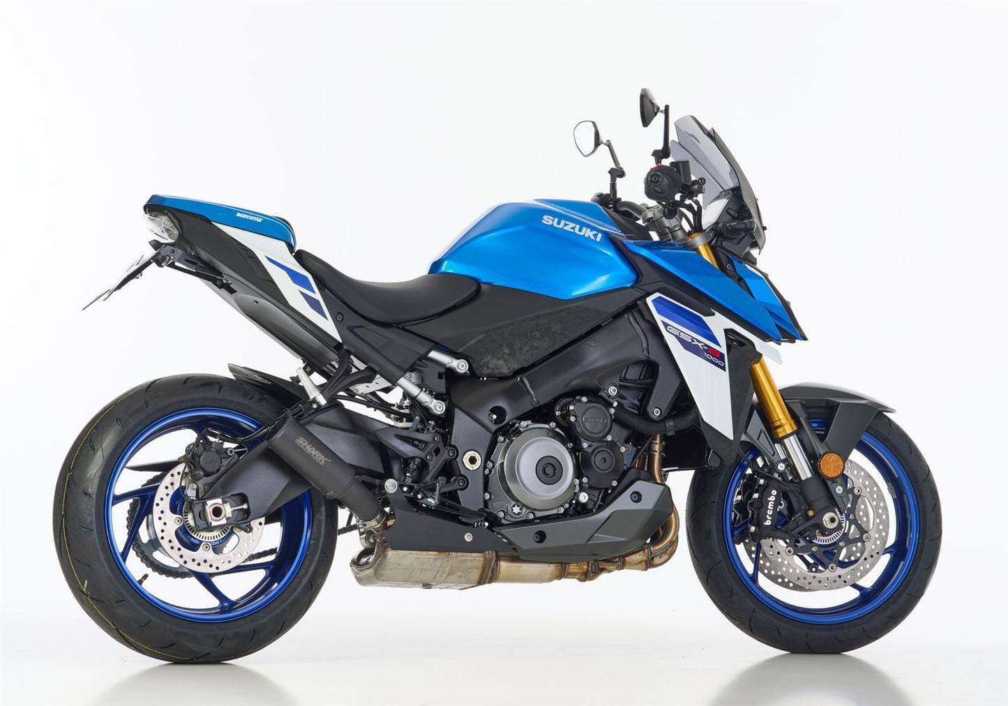 SHARK RCT Auspuff passend für SUZUKI GSX-S 1000 2021-2024 - Kama Bike Parts