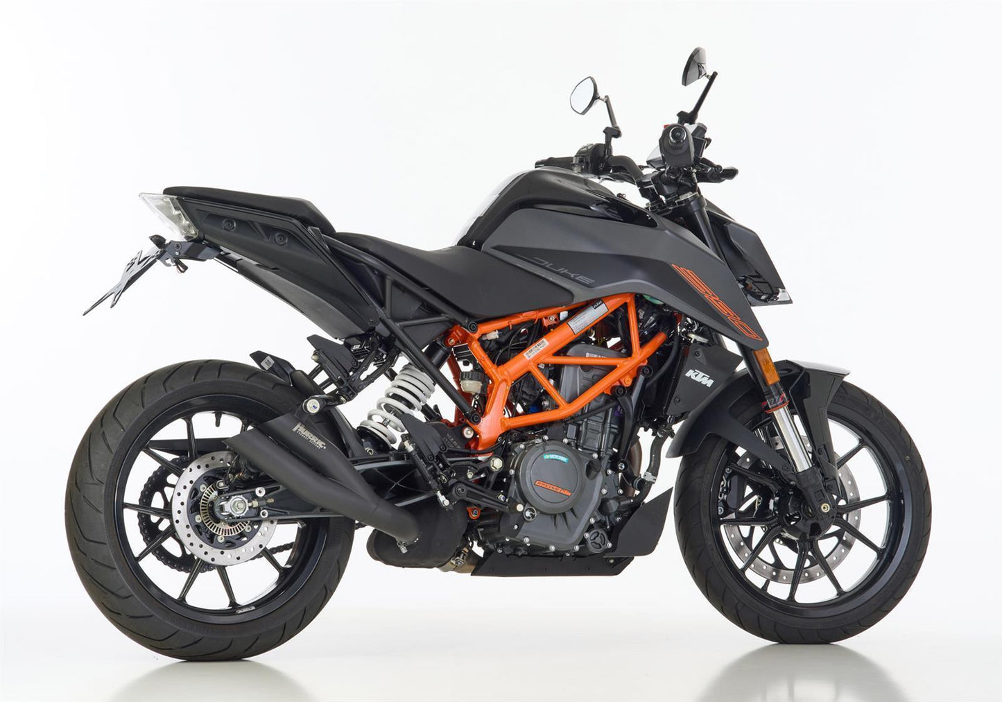 HURRIC Pro 2 GP Auspuff passend für KTM 125 Duke 2021-2023 - Kama Bike Parts