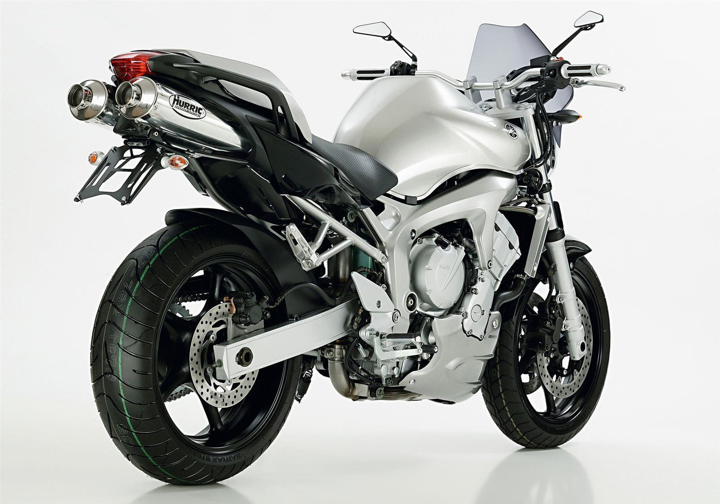 HURRIC Rac 1 Auspuff passend für Yamaha FZ6 Fazer 2007-2007 - Kama Bike Parts