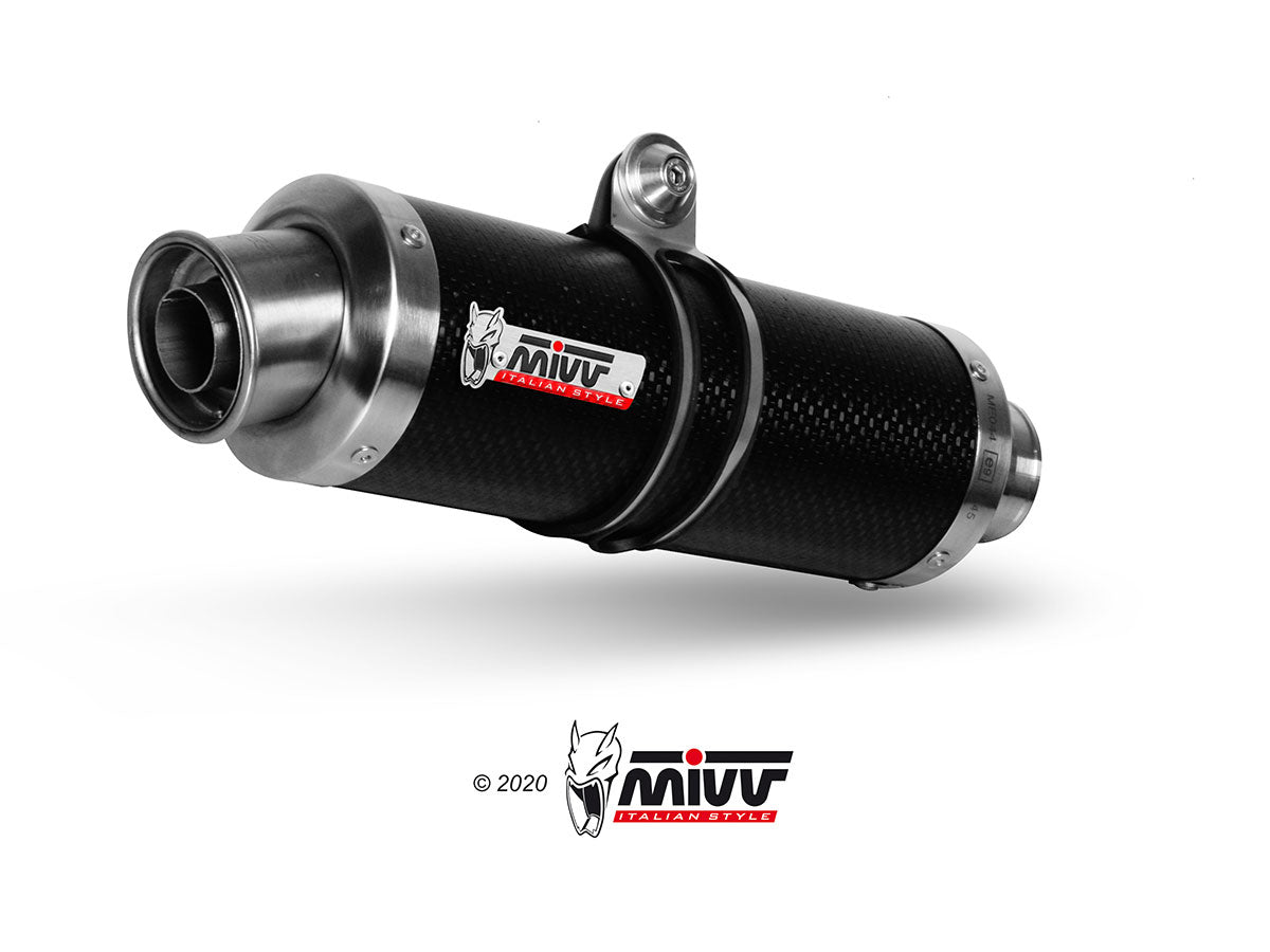MIVV GP Auspuff Carbon passend für Suzuki SV 650 1999-2002