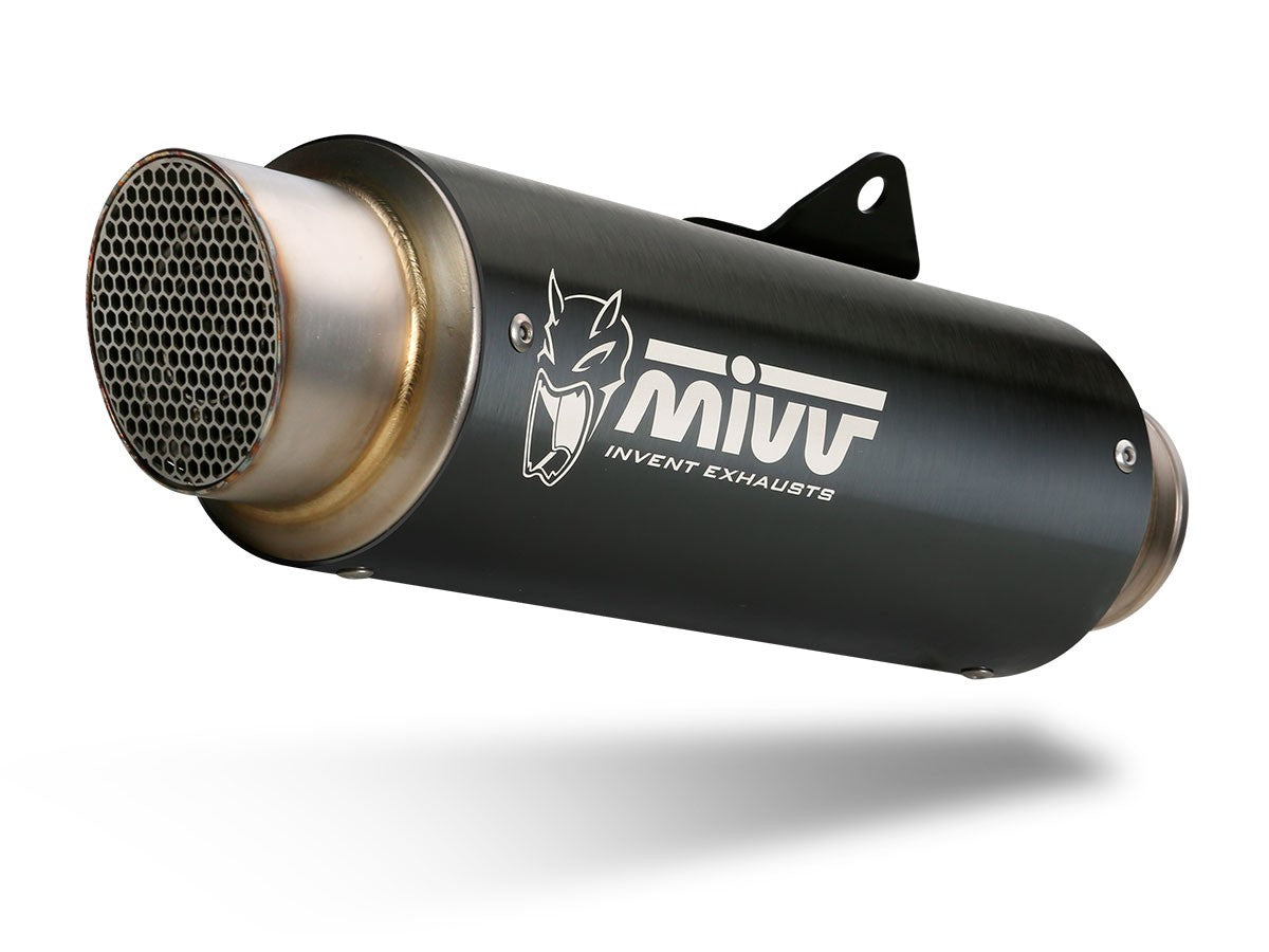 MIVV GPpro Auspuff schwarz passend für Kawasaki Z 900 RS 2018-2024