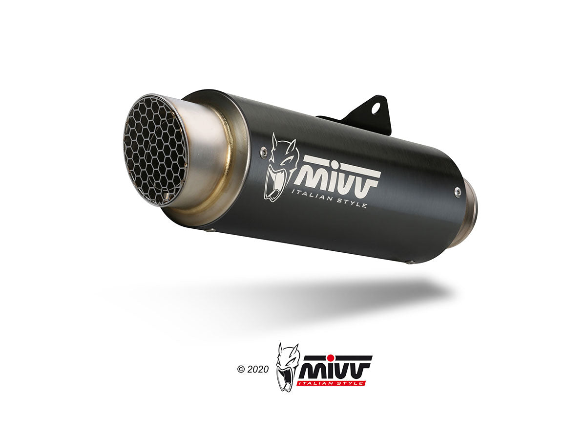 MIVV GPpro Auspuff schwarz passend für KAWASAKI Z 900 2025-2026