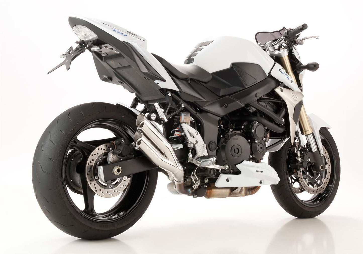 HURRIC Pro 2 Auspuff passend für SUZUKI GSX-S 750 2017-2021 - Kama Bike Parts