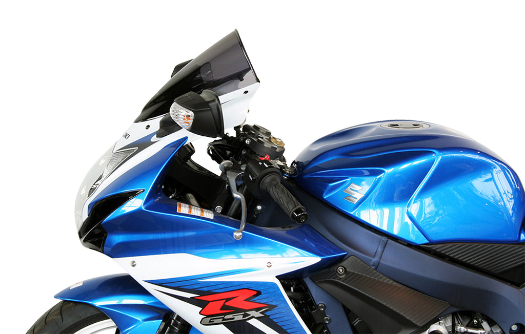 MRA Racingscheibe "R" rauchgrau passend für Suzuki GSX-R 600 / 750 2011-