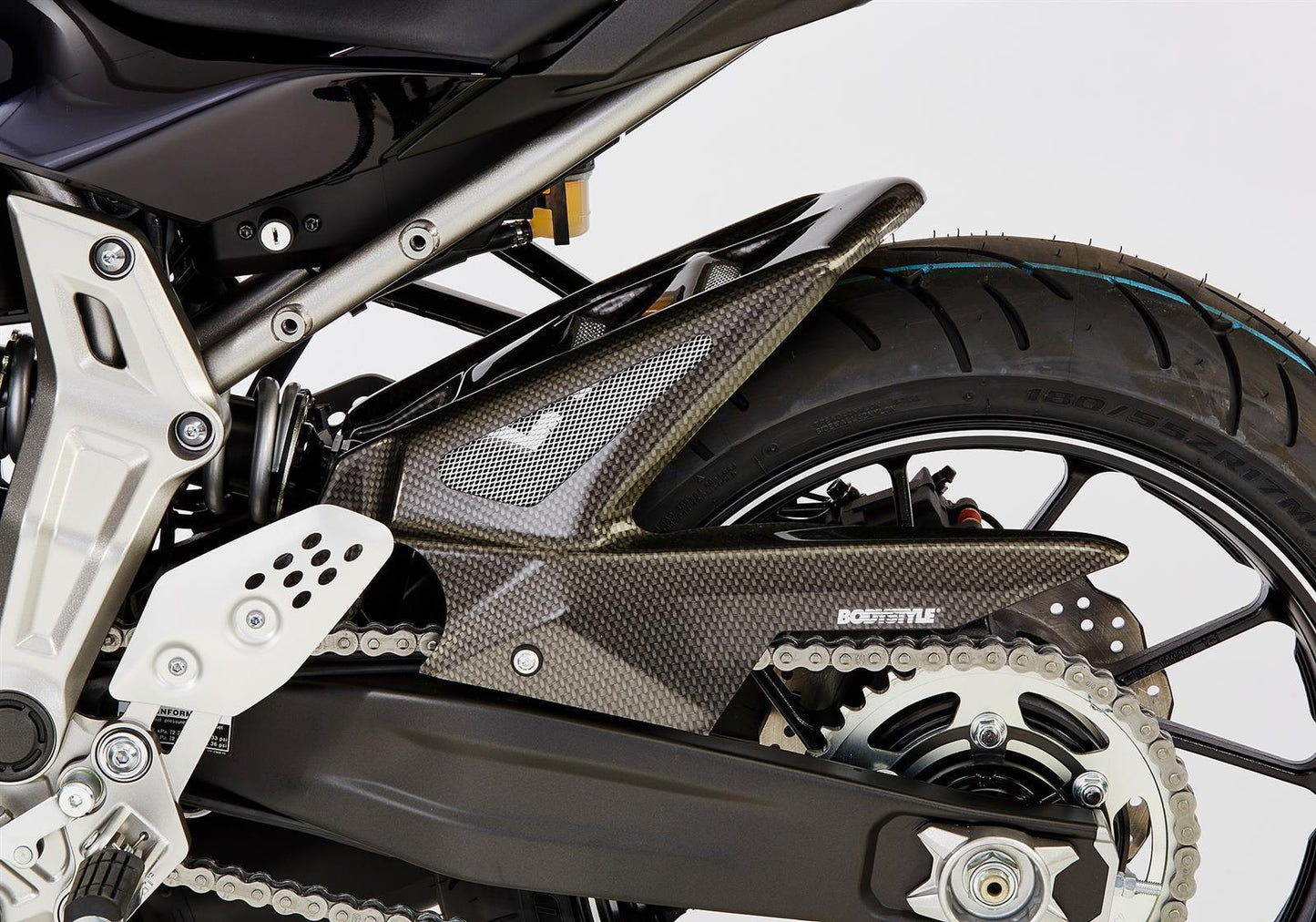 BODYSTYLE Hinterradabdeckung passend für TRIUMPH Street Triple S 2017-2022