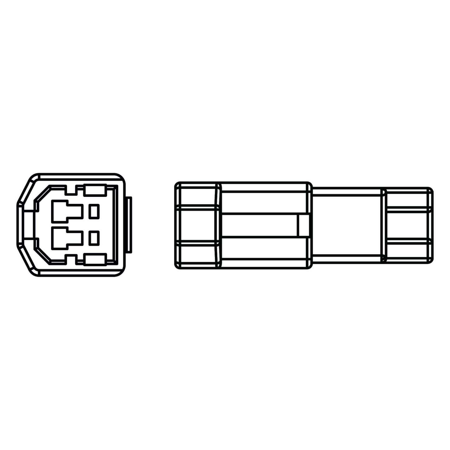 HIGHSIDER Adapterkabel für Mini-Blinker passend für Ducati - Kama Bike Parts
