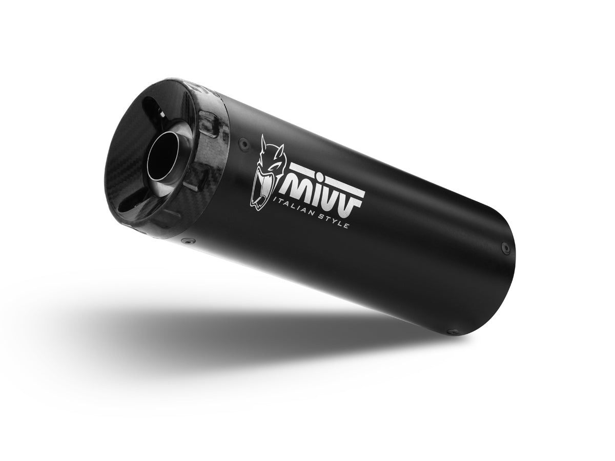 MIVV HR-1 Auspuff schwarz passend für HONDA CMX 500 REBEL 2022-2024
