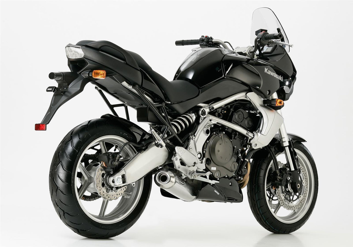 HURRIC Rac 1 Auspuff passend für Kawasaki ER-6n 2006-2008 - Kama Bike Parts