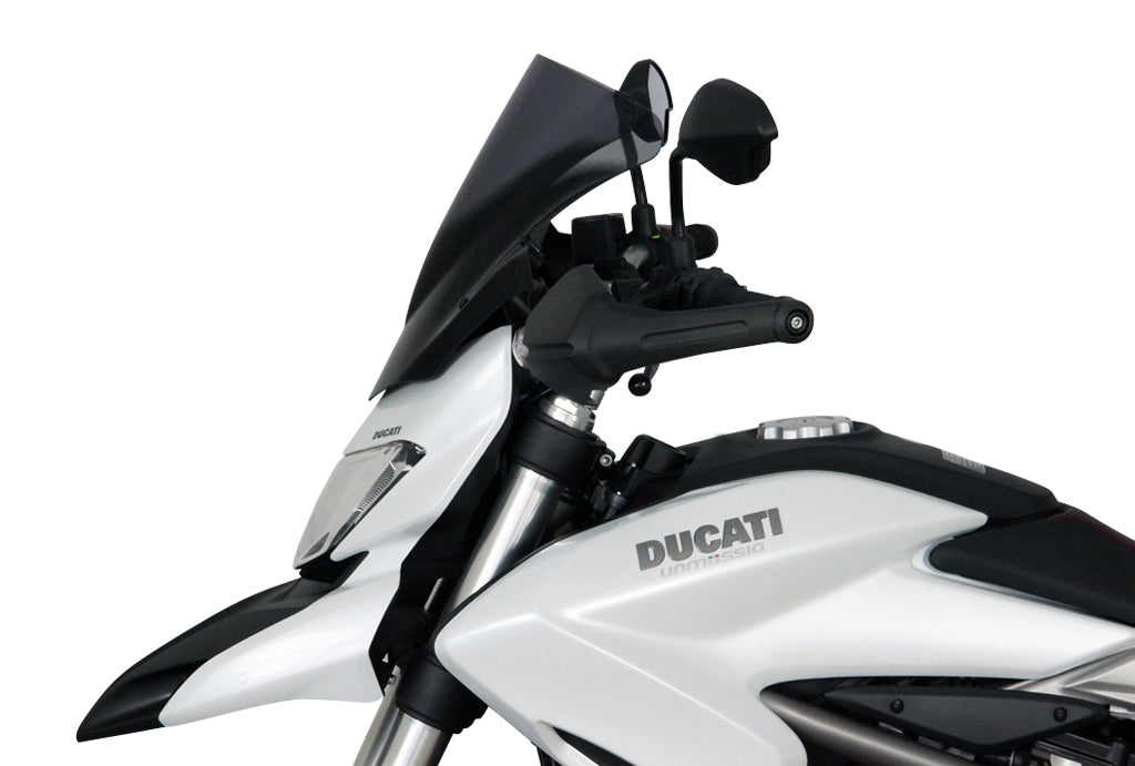 MRA Racingscheibe "R" rauchgrau passend für Ducati HYPERSTRADA 821 / 939 2013-