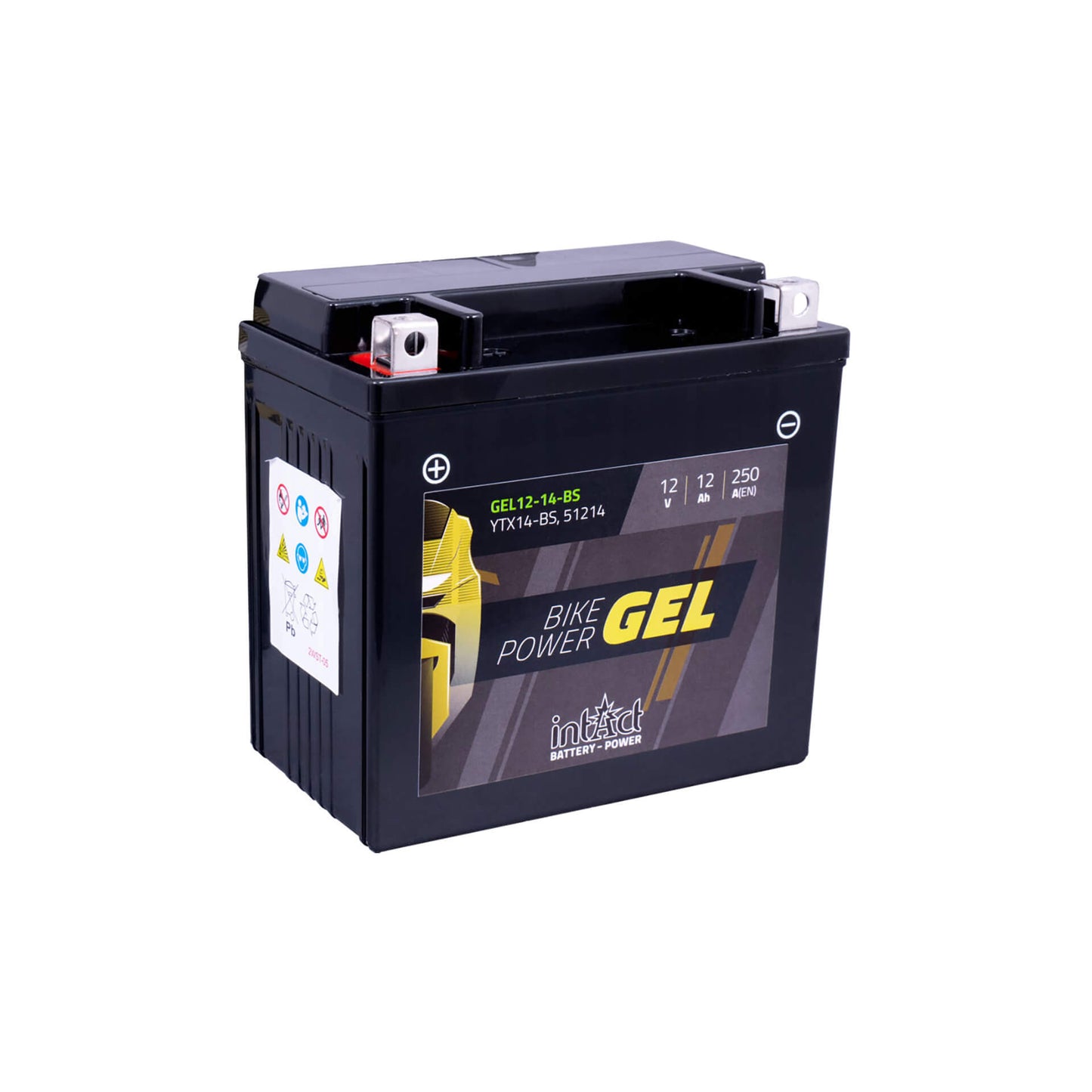 INTACT Bike Power GEL Batterie YTX14-BS - Kama Bike Parts