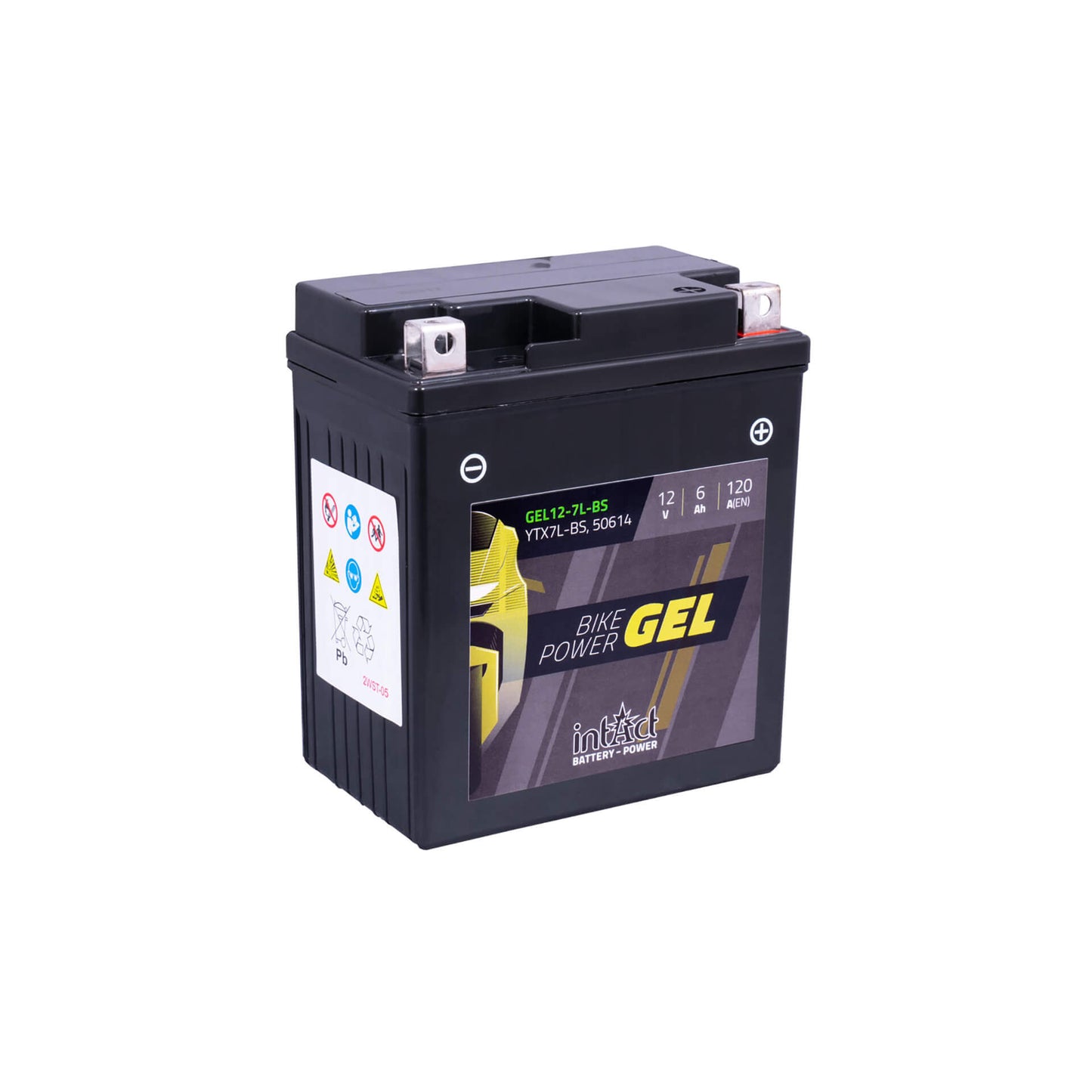 INTACT Bike Power GEL Batterie YTX7L-BS - Kama Bike Parts