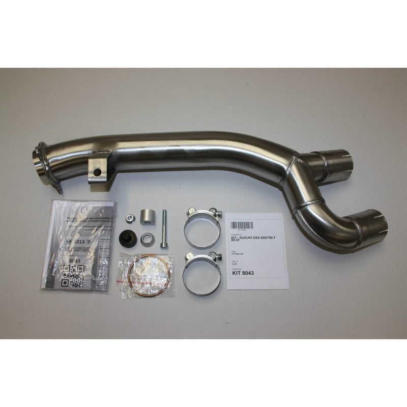Auspuff HEXOVAL XTREM Evolution passend für Suzuki GSX 600 GSX 750 F 1988-1997 - Kama Bike Parts