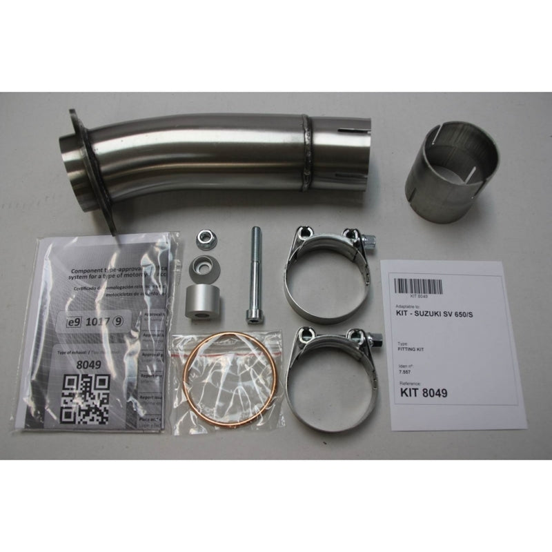 IXIL Auspuff HEXOVAL XTREM Evolution passend für Suzuki SV 650/S 1999-2003 - Kama Bike Parts
