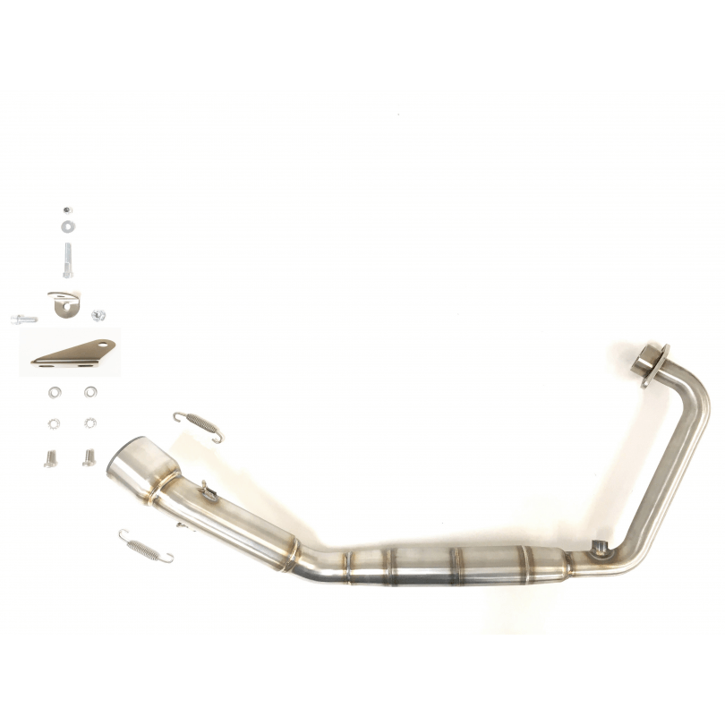 IXIL RB Edelstahl-black Auspuff passend für Honda CB 125 R 2018-2020 - Kama Bike Parts