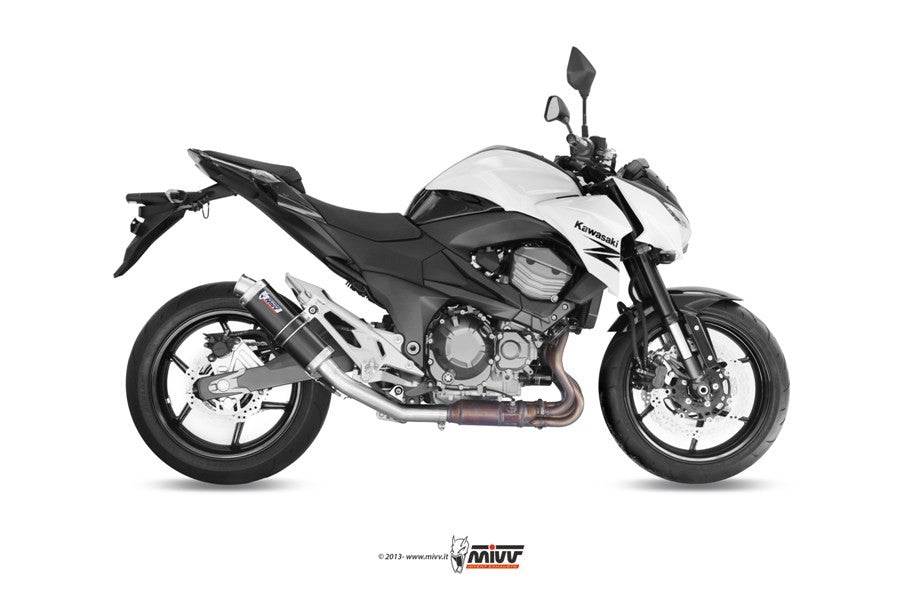 MIVV GP Auspuff schwarz passend für Kawasaski Z 800 E 2013-2016