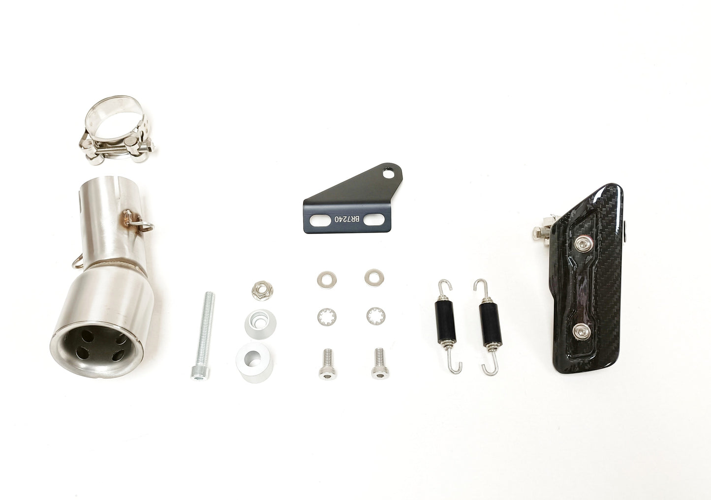 IXIL RC3B Slip-On Auspuff Edelstahl Schwarz passend für KAWASAKI NINJA 500 2024-2025