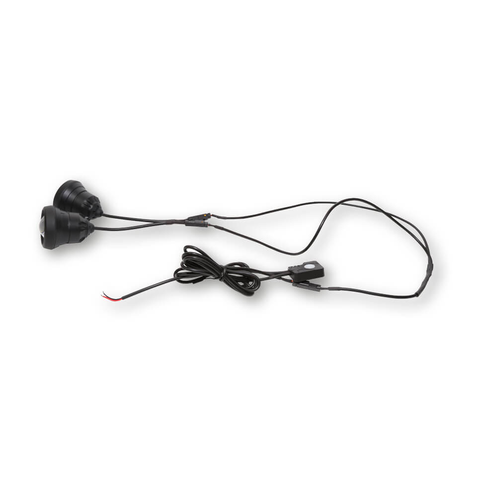 KOSO Schalter für LED Nebelscheinwerfer incl. Y-Kabel - Kama Bike Parts