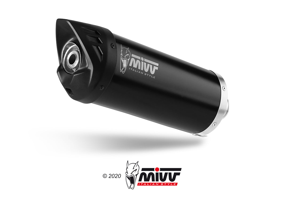 MIVV MOVER Auspuff schwarz passend für HONDA SH 150 2020-2024