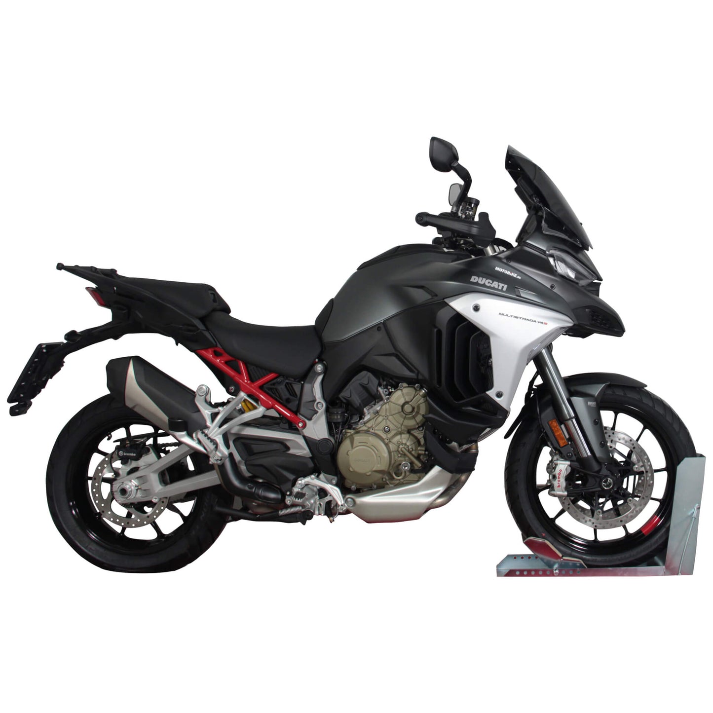 MRA Tourenscheibe MULTISTRADA V4 / PIKES PEAK 2021- schwarz - Kama Bike Parts