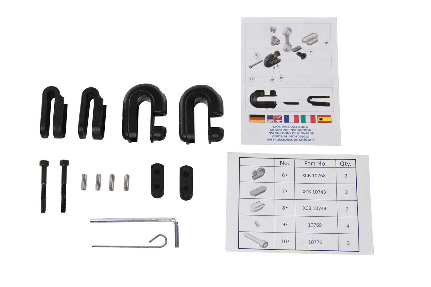 MRA XCC-Klemme für X-Creen - Kama Bike Parts